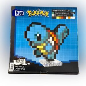 Nwt Pokémon Squirtle Pixel Art Kit